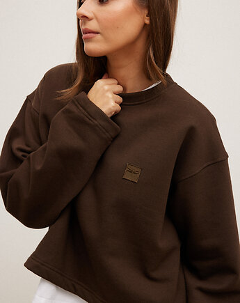 Krótka bluza MOSCA chocolate, RONKA