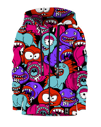 Bluza Zamek Chłopiec DR.CROW Colorful Monsters, DrCrow