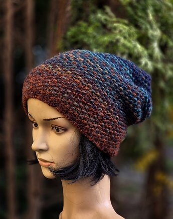 Jesiennie / ryżówka, agat handmade