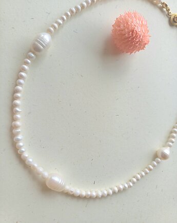 Naszyjnik z pereł naturalnych, s e n s e d  accessories