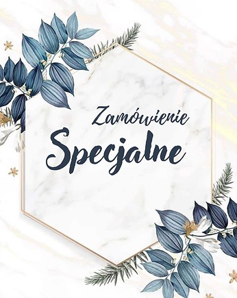 Infinity Pierścionek z miedzi - zamówienie specjalne, Blue Pearl Art