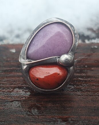 Oddajcie wiosnę! - pierścionek regulowany, po drugiej stronie lustra