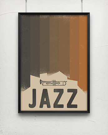 Plakat Jazz, Glows.Design
