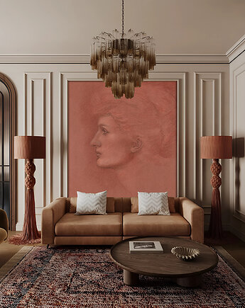 Tapeta - Portret kobiety - Sir Edward Coley Burne-Jones, Dekoracje PATKA Patrycja Kita