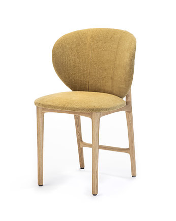 Krzesło Hoya tapicerowane dąb naturalny, SzyszkaDesign