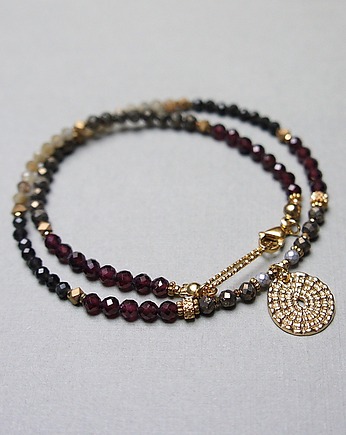 Mix kamieni naturalnych vol. 5 /choker/ 20.02.25 - Szlachetna kolekcja, KiKa pracownia