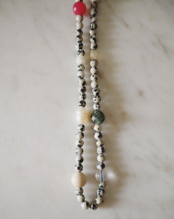 Naszyjnik z jaspisów dalmatyńczyków, MAYBEJWLR