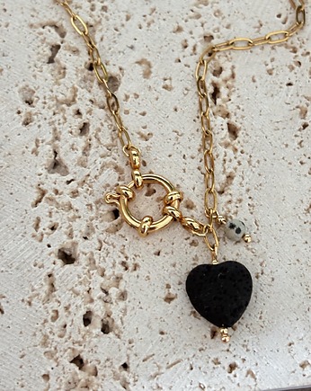 Naszyjnik łańcuszek serce, Chmolowska Jewellery