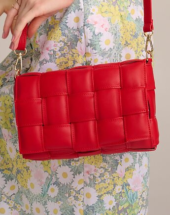 Torebka ze skóry przeplatanej (6504), BOSCCOLO