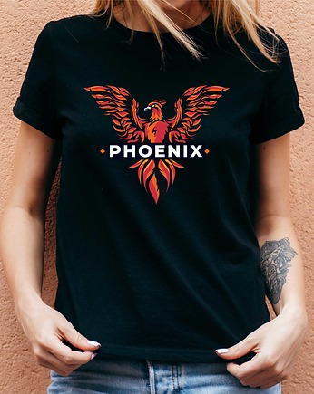 Koszulka damska organiczna Phoenix, ART ORGANIC