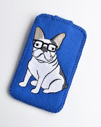 Etui na telefon z Buldogiem, Tulis