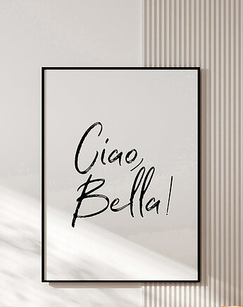 Plakat  CIAO BELLA, OSOBY - Prezent dla teścia