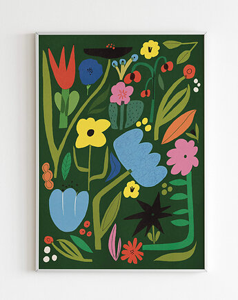 Plakat Dzikie kwiaty, MUKI design