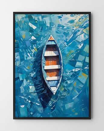 Plakat Niebieskie wody, HOG STUDIO