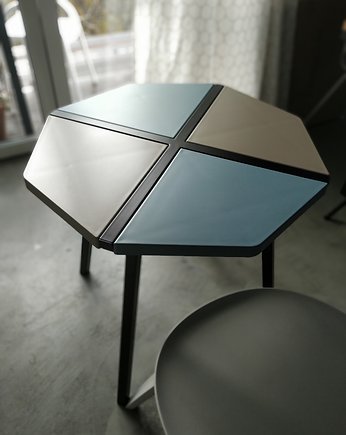 Geometryczny designerski stolik // S17, NOON//NOON