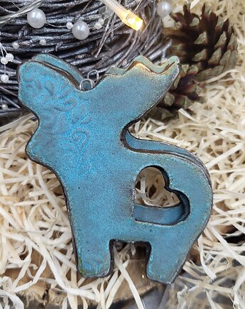 Zestaw ceramicznych zawieszek, ArtByLeika