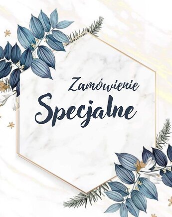 Brelok z tygrysim okiem - zamówienie specjalne, Blue Pearl Art