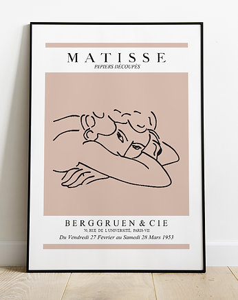 Henri Matisse grafika modern, inspiracja, Pas De LArt