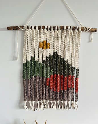 Obraz Makrama Góry, Little Bee Craft