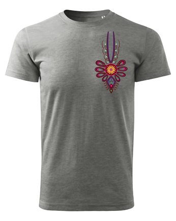 Tatra Art podhalańska Parzenica t-shirt szary, Tatra Art