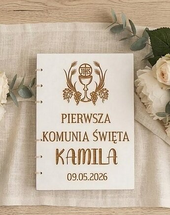 Notatnik drewniany,eko notatnik drewniany , pamiętnik, TreeTrue