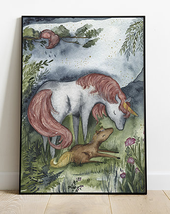 Plakat A3 "Unicorns", Pookys world