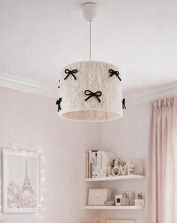 Lampa wisząca do pokoju dziewczynki kokardki, Marmys Felt Studio