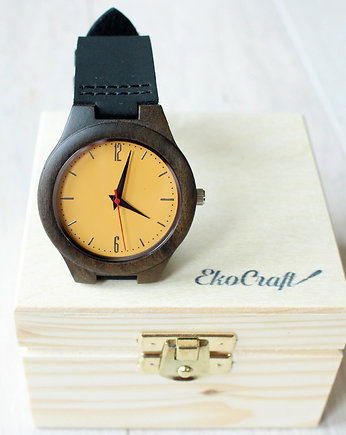 Drewniany zegarek  GOLDCREST, EkoCraft
