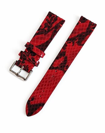 Pasek do zegarka  rozm: 20mm czerwono czarny