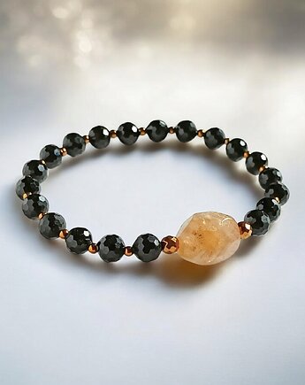 OCHRONA - BOGACTWO - efektowna bransoletka, kaktusia