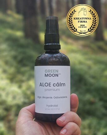 100% wegański hydrolat do twarzy ALOE c, GREEN MOON