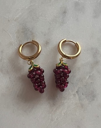 Kolczyki z winogronami, Juicy Beads