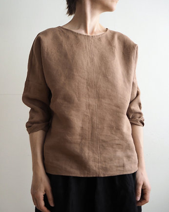 Lniana bluzka  "MU-MI COCO", madebyjokpa