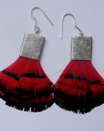 PIÓRKO kolczyki, Katarzyna Kaminska ART