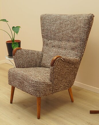 Fotel wypoczynkowy, duński design, lata 70, produkcja: Dania, Przetwory design