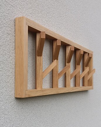 Wieszak naścienny PIN-5 Dąb, ViperDesign