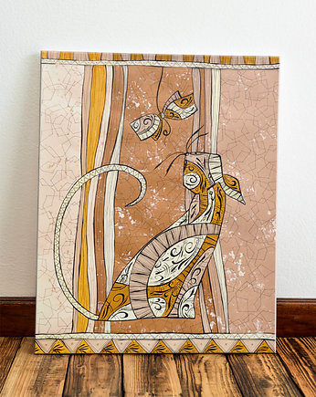 Baw się sam. Seria KOTY. Giclee, 4mara Marina Czajkowska