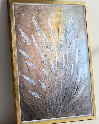 Oryginalna akwarela. Trawy 30x40cm, Malgorzata Domanska