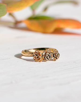 Pierścionek z kolekcji "Różyczki", LE JEWELRY