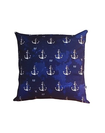 Poduszka dekoracyjna VELVET Kotwice, Nukko Design