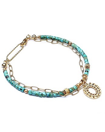 Turkus vol. 19 /06.04.25w/ bransoletka - Szlachetna kolekcja, KiKa pracownia