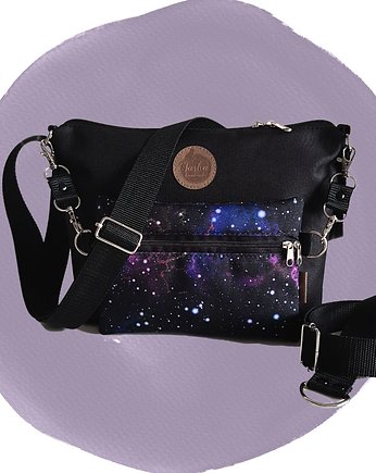 Torebka Modułowa Black 4w1 - GALACTIC, Tasha handmade