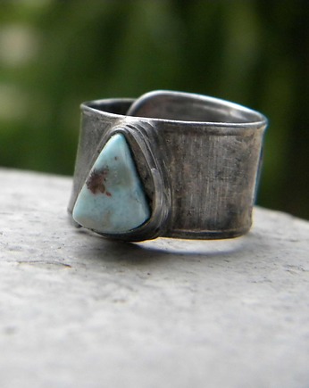 Larimar  - pierścionek, Beata Trotter