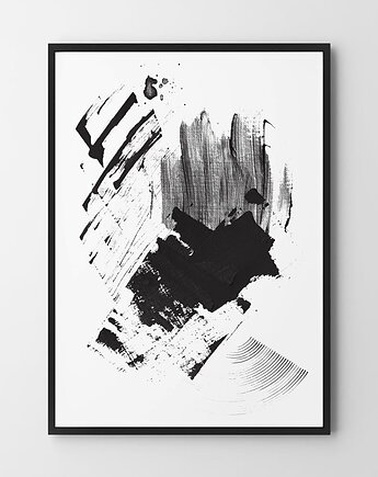 Plakat Abstrakcja Mazy  - różne formaty, HOG STUDIO