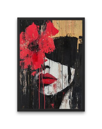 Plakat - Bloody flower, Harry Monkey