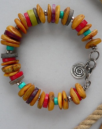 -bursztynowa- bransoletka-, Emilia Woźniak