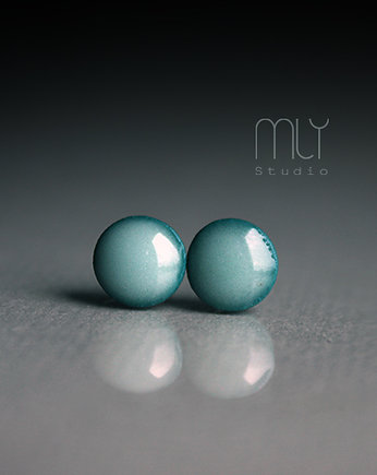 Mini Seladonowe 9mm/stal chirurgiczna/, Magda Łysiak