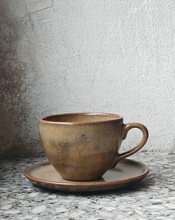 Filiżanka z talerzykiem, MOM S HANDMADE