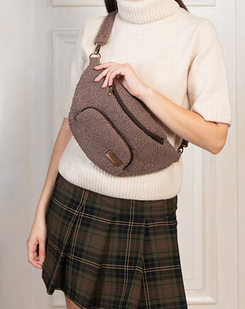 Barankowa nerka miejska czekolada, sacky bag