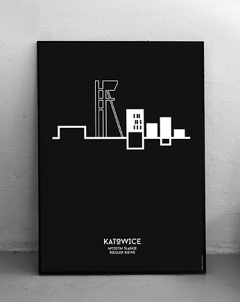 Muzeum Śląskie - plakat 50x70 cm, Rafal Stefanowski